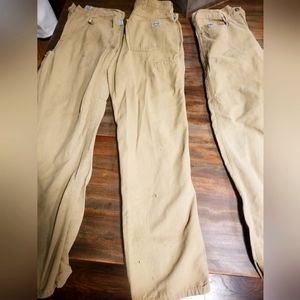 Khaki work pants